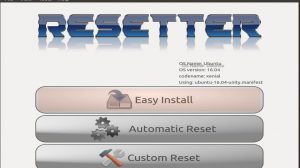 Install Resetter