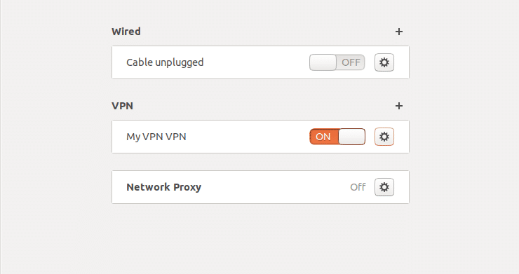 Enable VPN