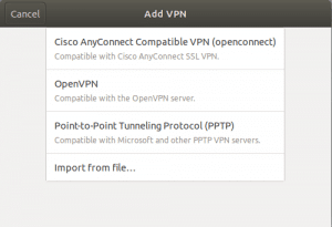 Install OpenVPN Client