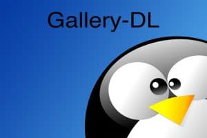 install gallery-dl