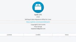 Install Aptik